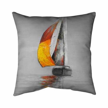 FONDO 26 x 26 in. Sail-Double Sided Print Indoor Pillow FO2775483